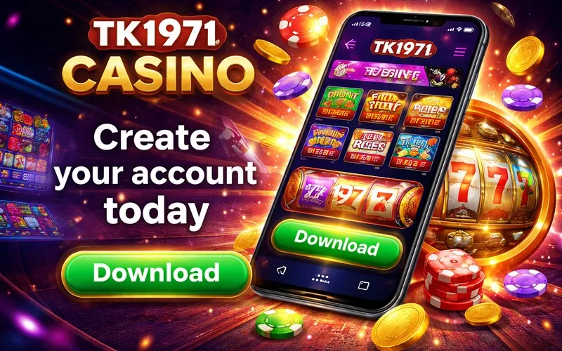 TK1971 app download banner for Android and iPhone